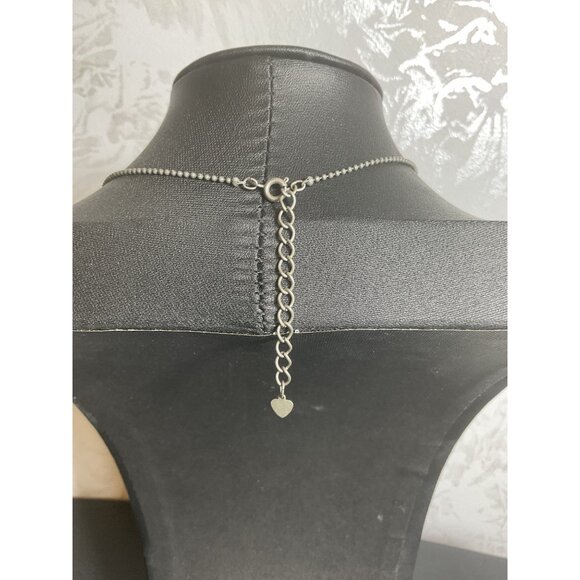 Colorful Beaded Necklace With Adjustable Chain - Picture 3 of 3